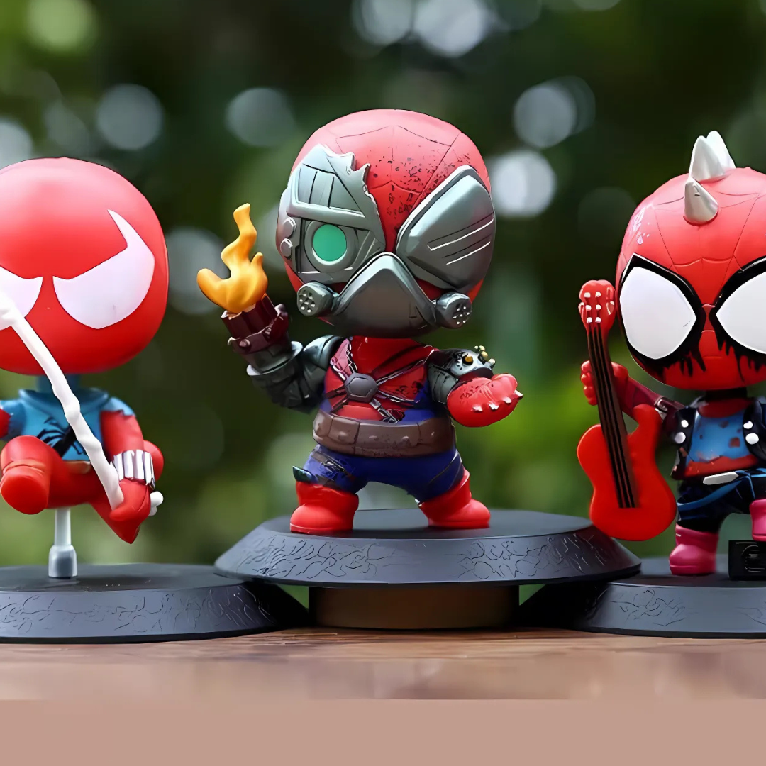 Multiverse Spiderman Action Figure - Cyborg Spiderman - Tinyminymo