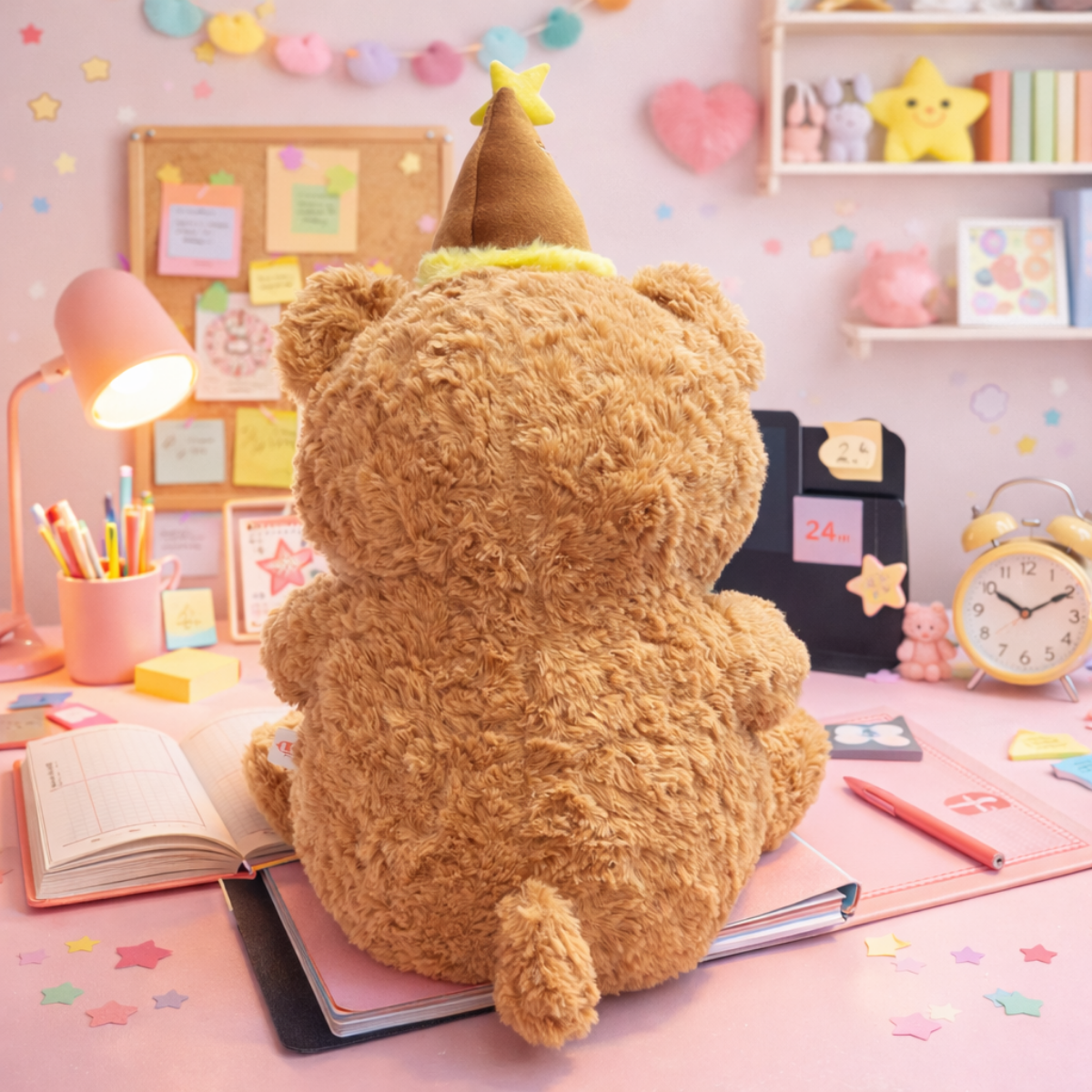Teddy Bear Soft Toy from Back - Tinyminymo
