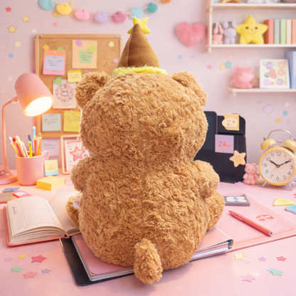 Teddy Bear Soft Toy from Back - Tinyminymo