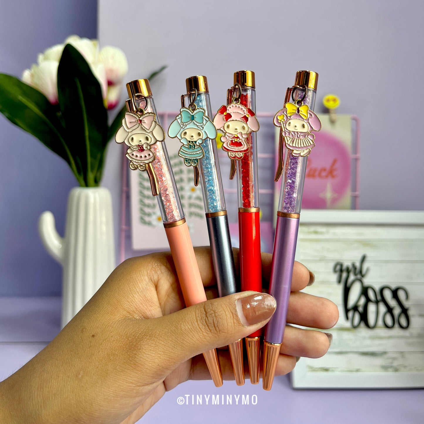 My Melody Crystal Pen - Tinyminymo