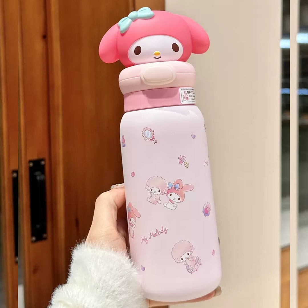 Hot and Cold Water Bottle in My Melody Design - Tinyminymo