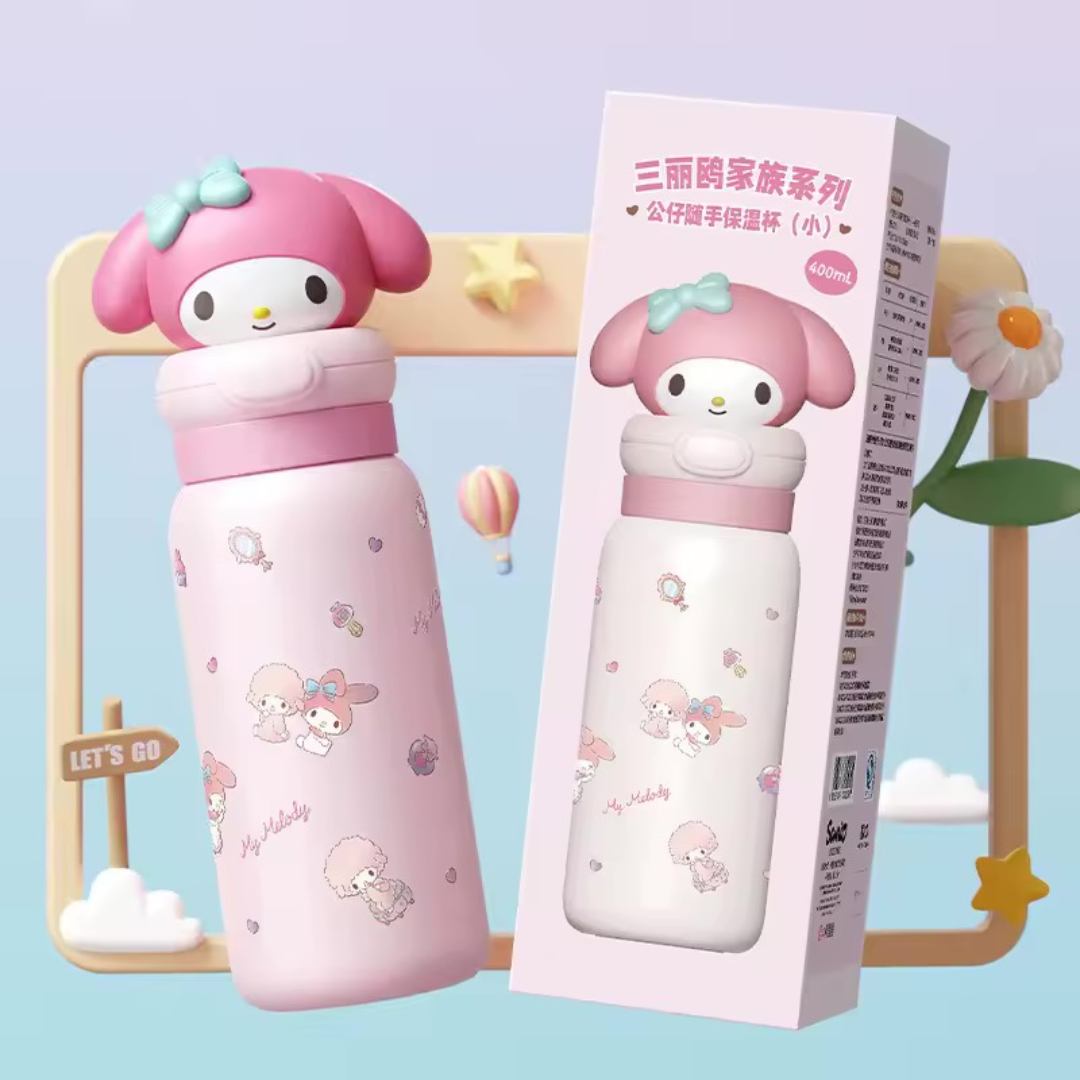 Pink Color Insulated Water Bottle - Tinyminymo 