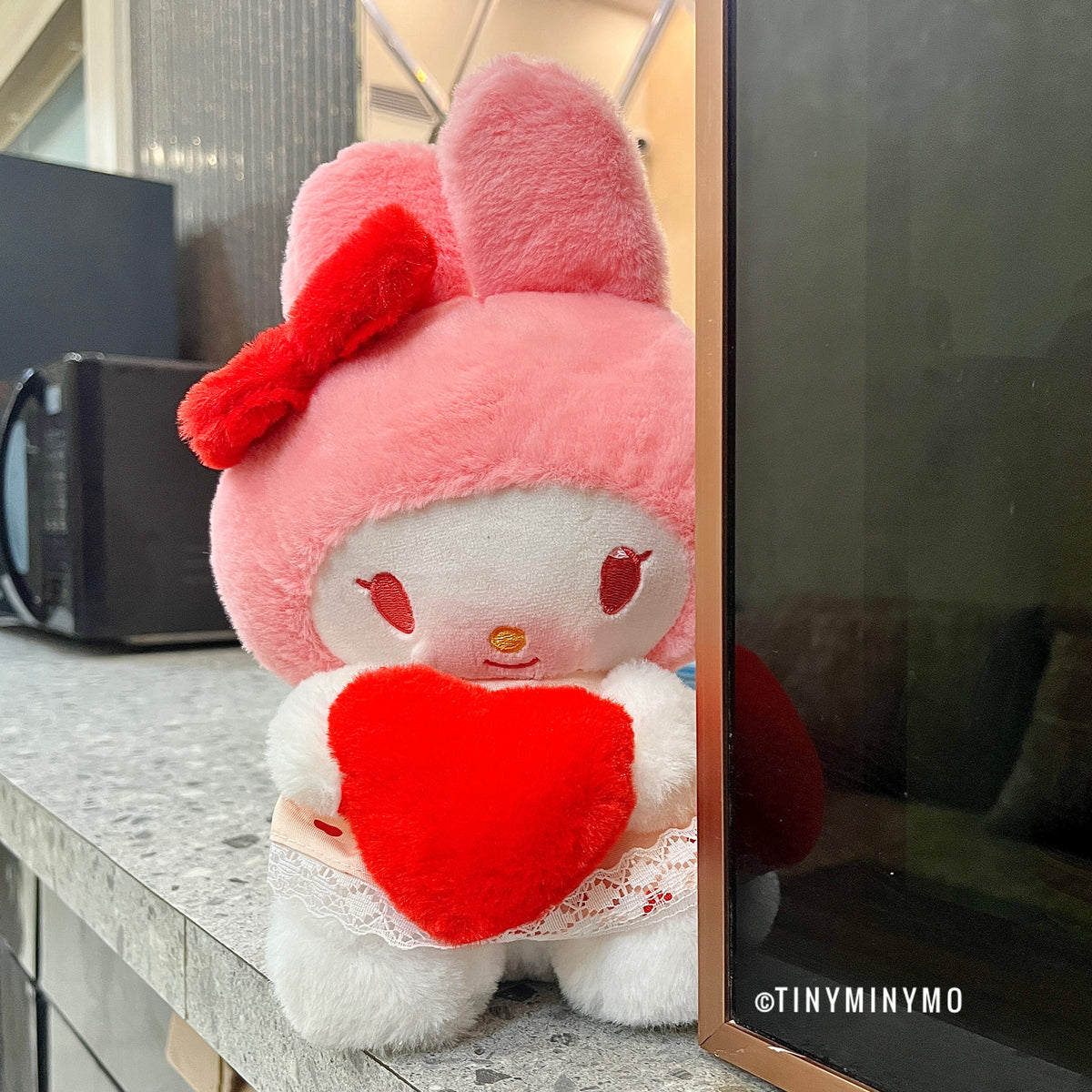 My Melody with Heart Soft Toy - Tinyminymo