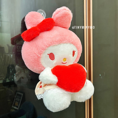 My Melody with Heart Soft Toy - Tinyminymo