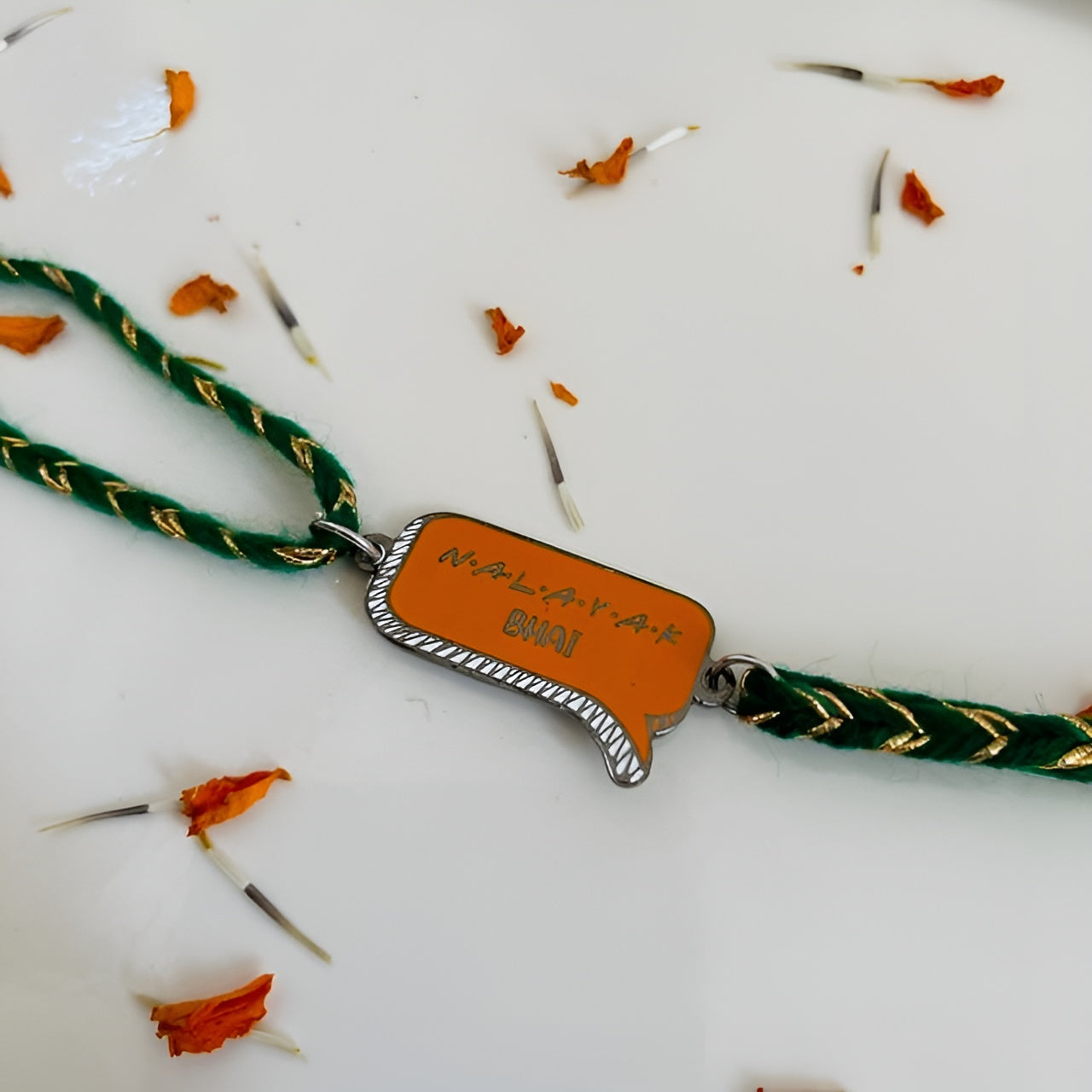 Nalayak Bhai Metal Rakhi - Tinyminymo