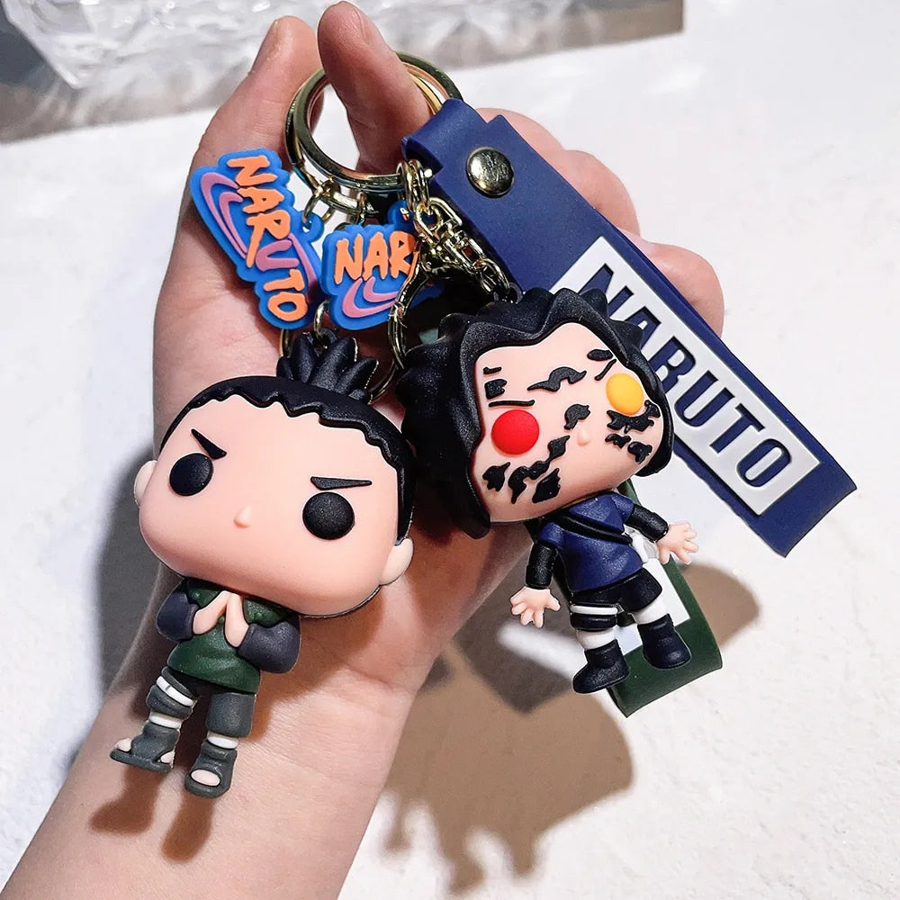 Naruto Characters 3D Keychain - Tinyminymo