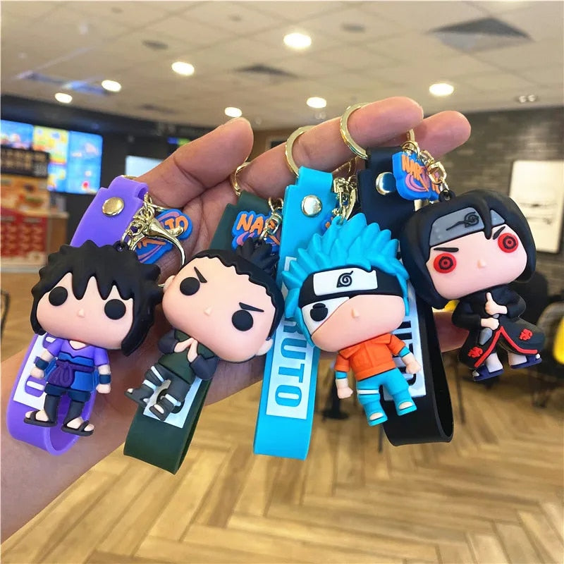 Naruto Characters 3D Keychain - Tinyminymo