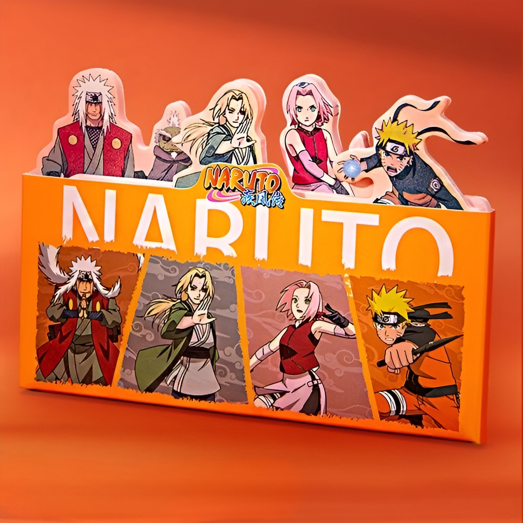 Naruto Sticky Notes - Set of 4 - Tinyminymo