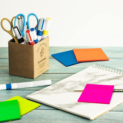 Neon Transparent Sticky Notes - Tinyminymo