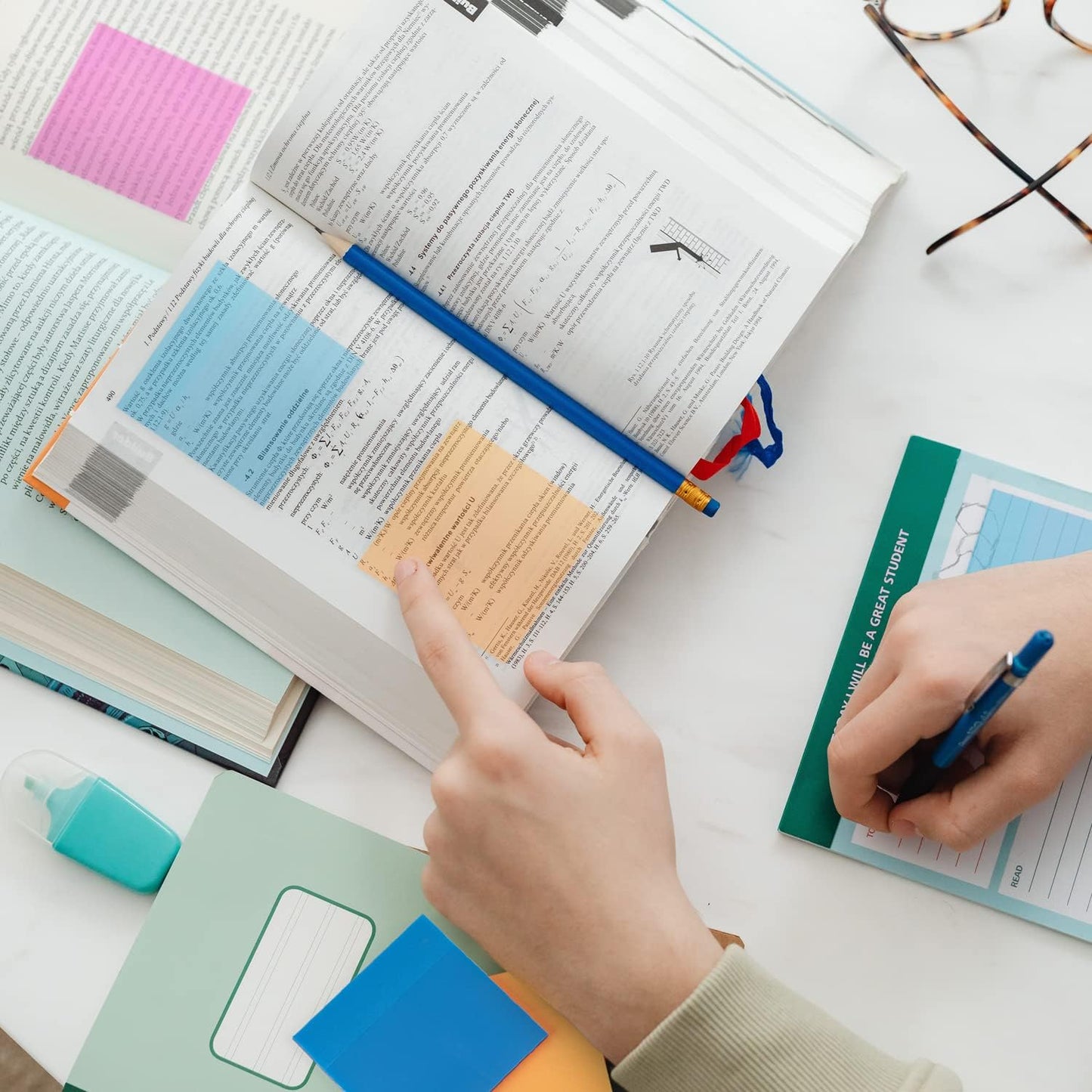 Neon Transparent Sticky Notes - Tinyminymo