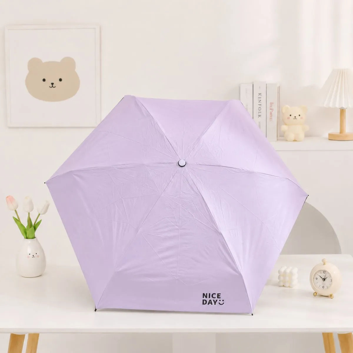 Lavender Nice Day Pocket Umbrella - Tinyminymo