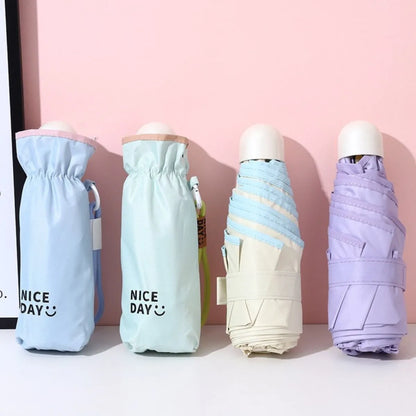 Four Colors of Nice Day Pocket Umbrellas - Tinyminymo