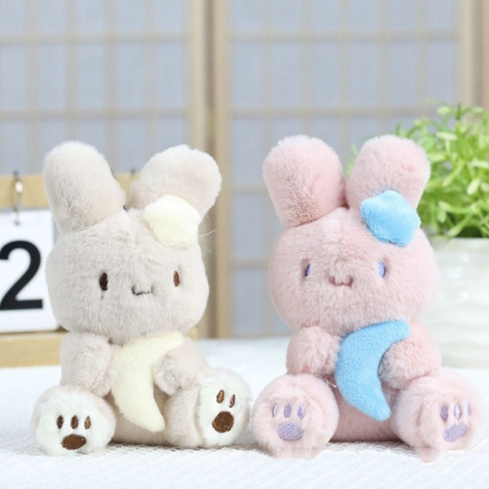 Night Bunny Plush Keychain - Tinyminymo