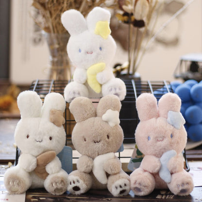 Night Bunny Plush Keychain - Tinyminymo