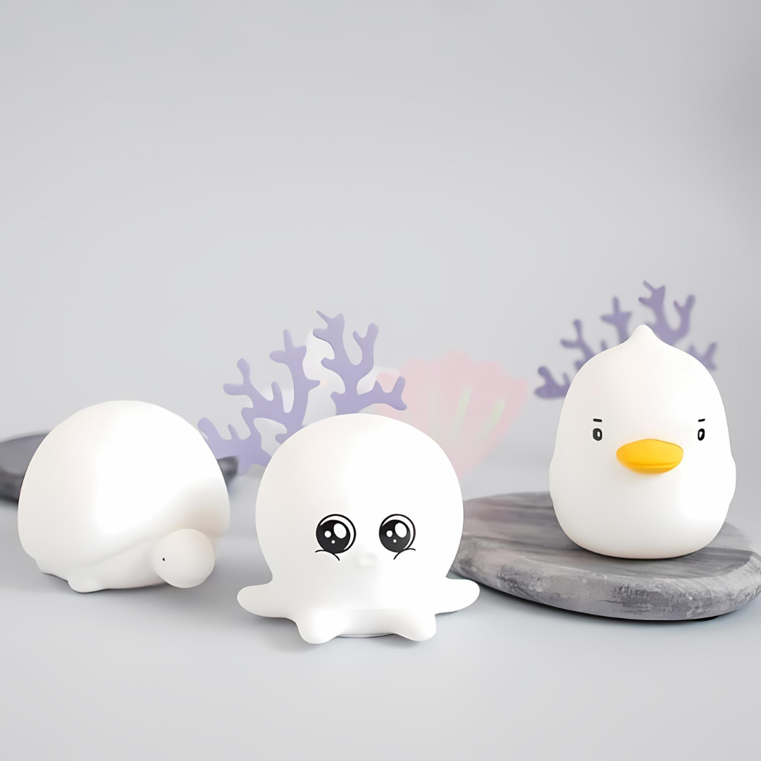 Ocean Series Mini Silicone Night Light -  Tinyminymo