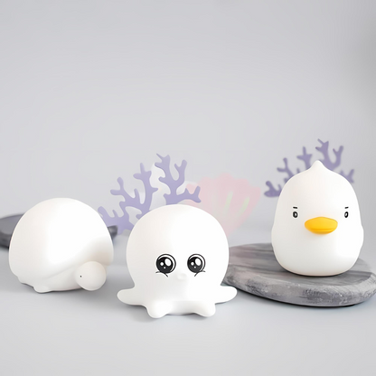 Ocean Series Mini Silicone Night Light -  Tinyminymo