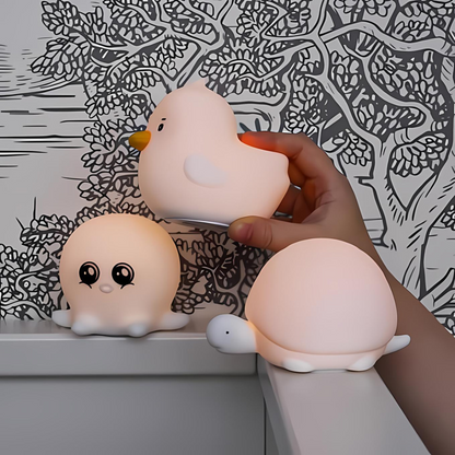 Ocean Series Mini Silicone Night Light -  Tinyminymo
