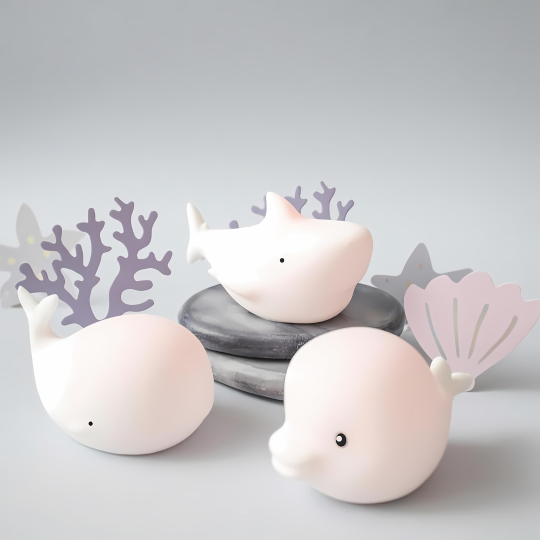 Ocean Series Mini Silicone Night Light -  Tinyminymo