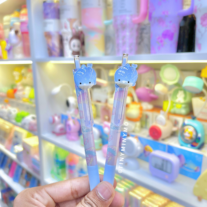 Whale Design of Ocean World Gel Pen in Front of Store Shelves - Tinyminymo