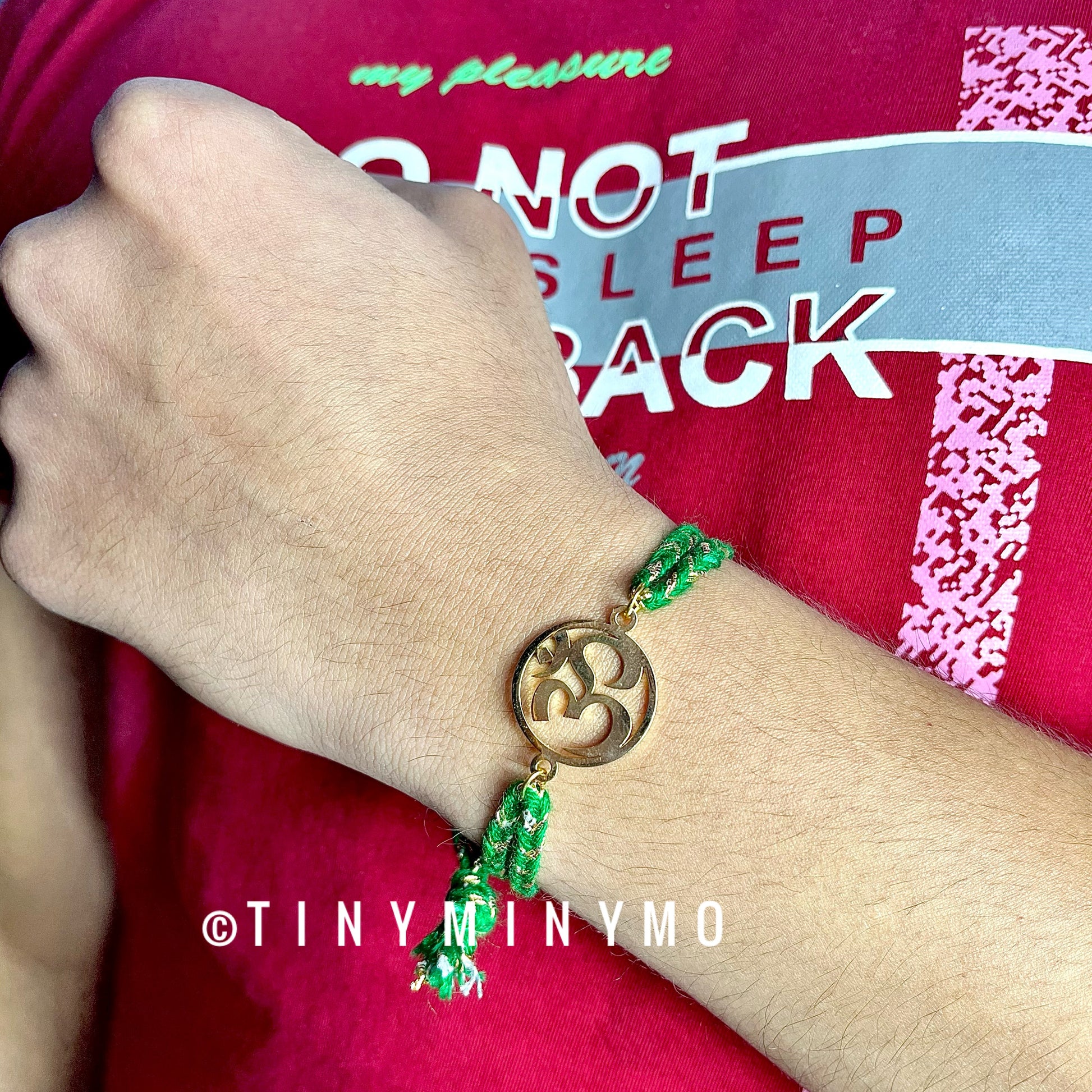 Om Metal Rakhi - Tinyminymo