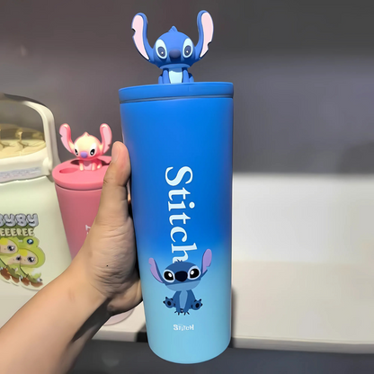 Ombre Steel Tumbler with Stitch Character - Tinyminymo