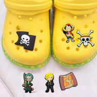 One Piece Crocs Decoration -  Set of 2 - Tinyminymo 