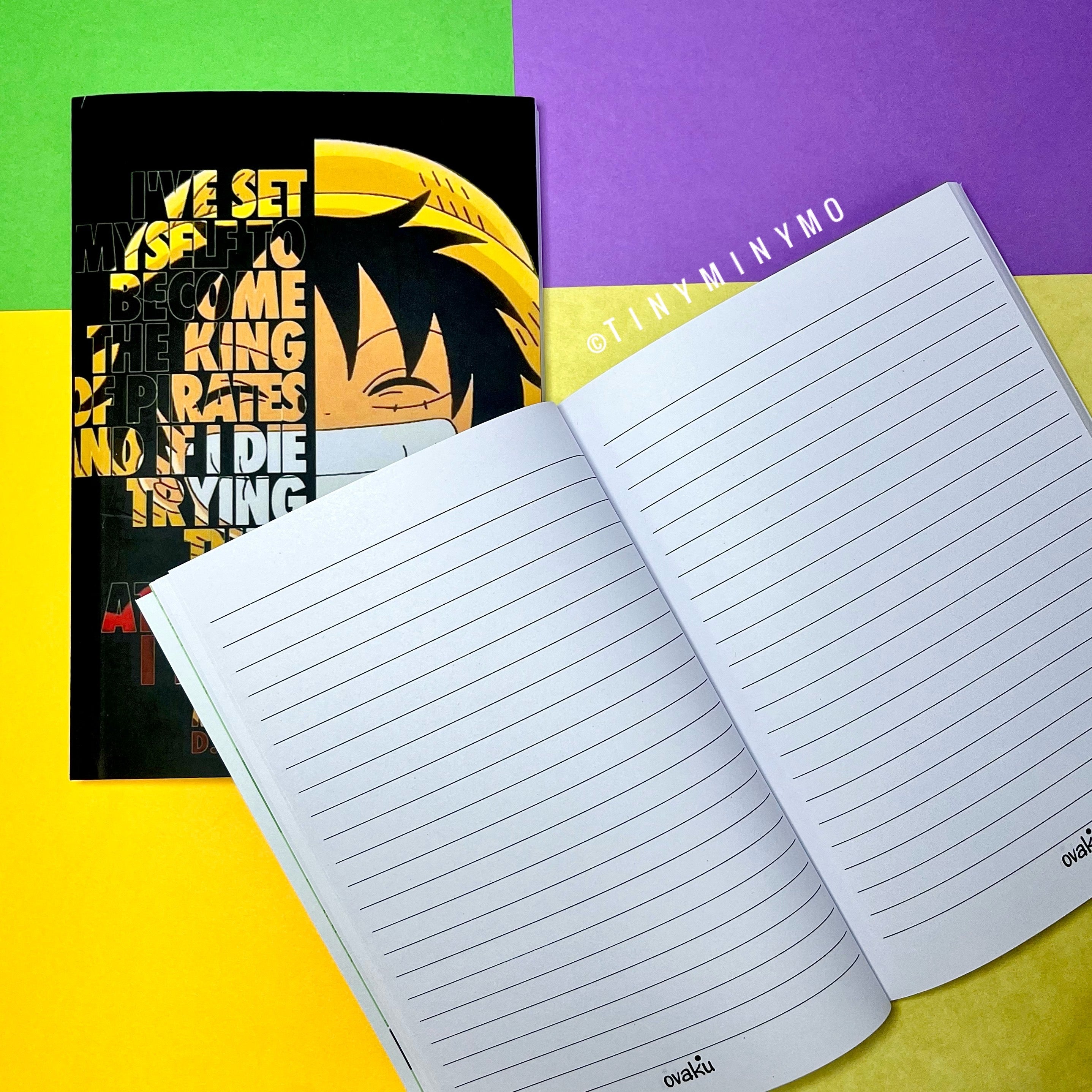 One Piece Notebook - Cute Notebook Online in India – TinyMinyMo