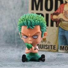 Load image into Gallery viewer, Luffy and Zoro Sitting Figure - TInyminymo
