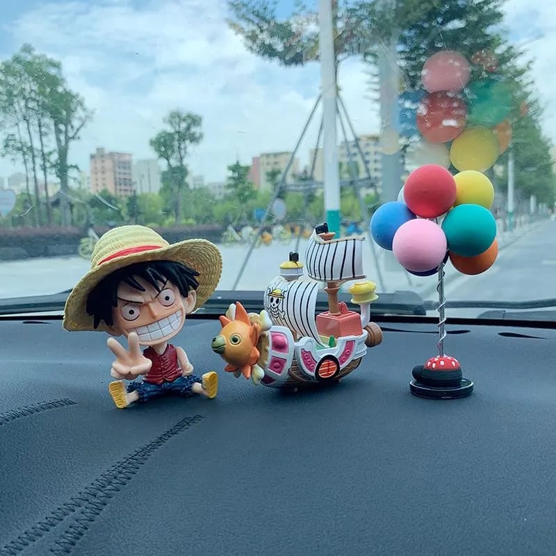 Luffy and Zoro Sitting Figure - TInyminymo