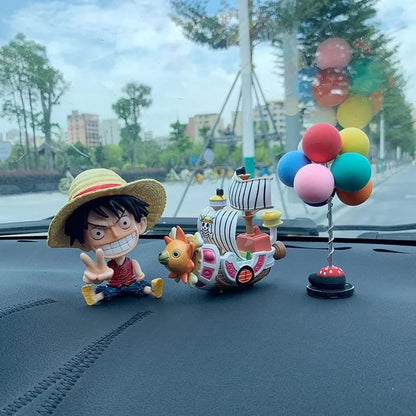 Luffy and Zoro Sitting Figure - TInyminymo