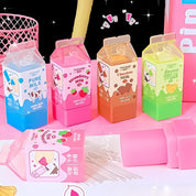 Packaged Milk Kawaii Eraser - Tinyminymo