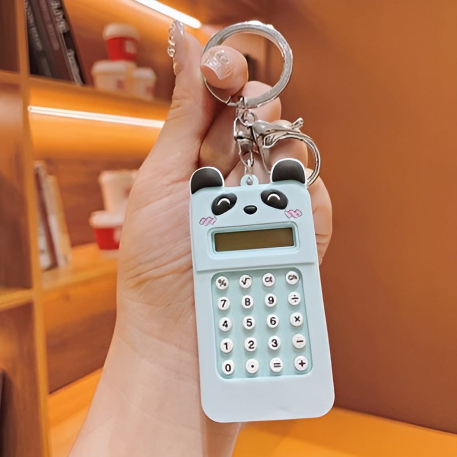 Panda Calculator Keychain - Tinyminymo