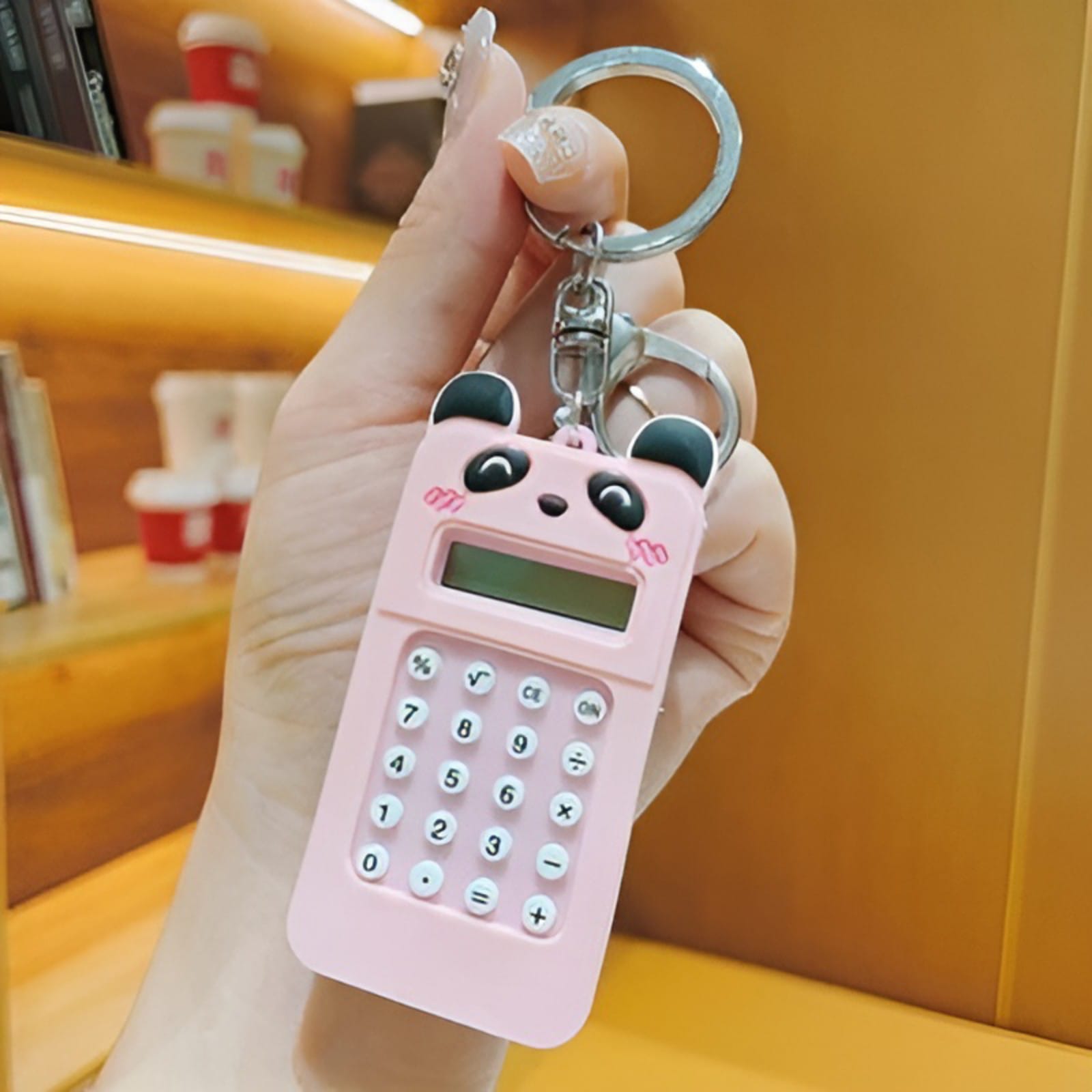 Panda Calculator Keychain - Tinyminymo