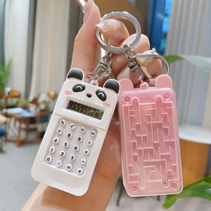 Panda Calculator Keychain - Tinyminymo