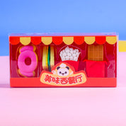 Panda Fast Food Erasers - Set of 4 -Tinyminymo