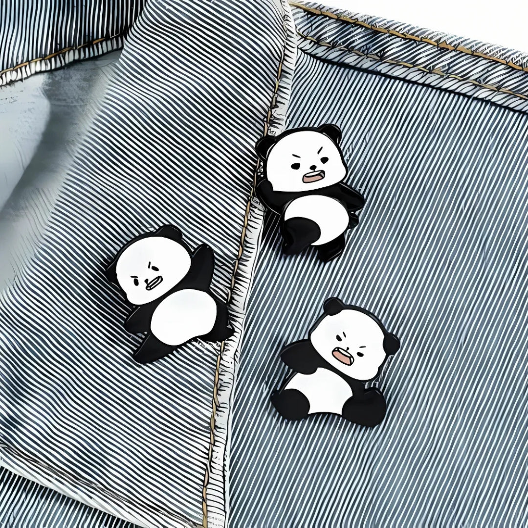 Panda Lapel Pin - Tinyminymo