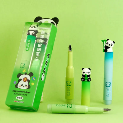 Green and Blue Panda Pen Set - Tinyminymo