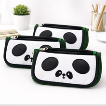 Load image into Gallery viewer, Three Panda themed Pencil Cases - Tinyminymo
