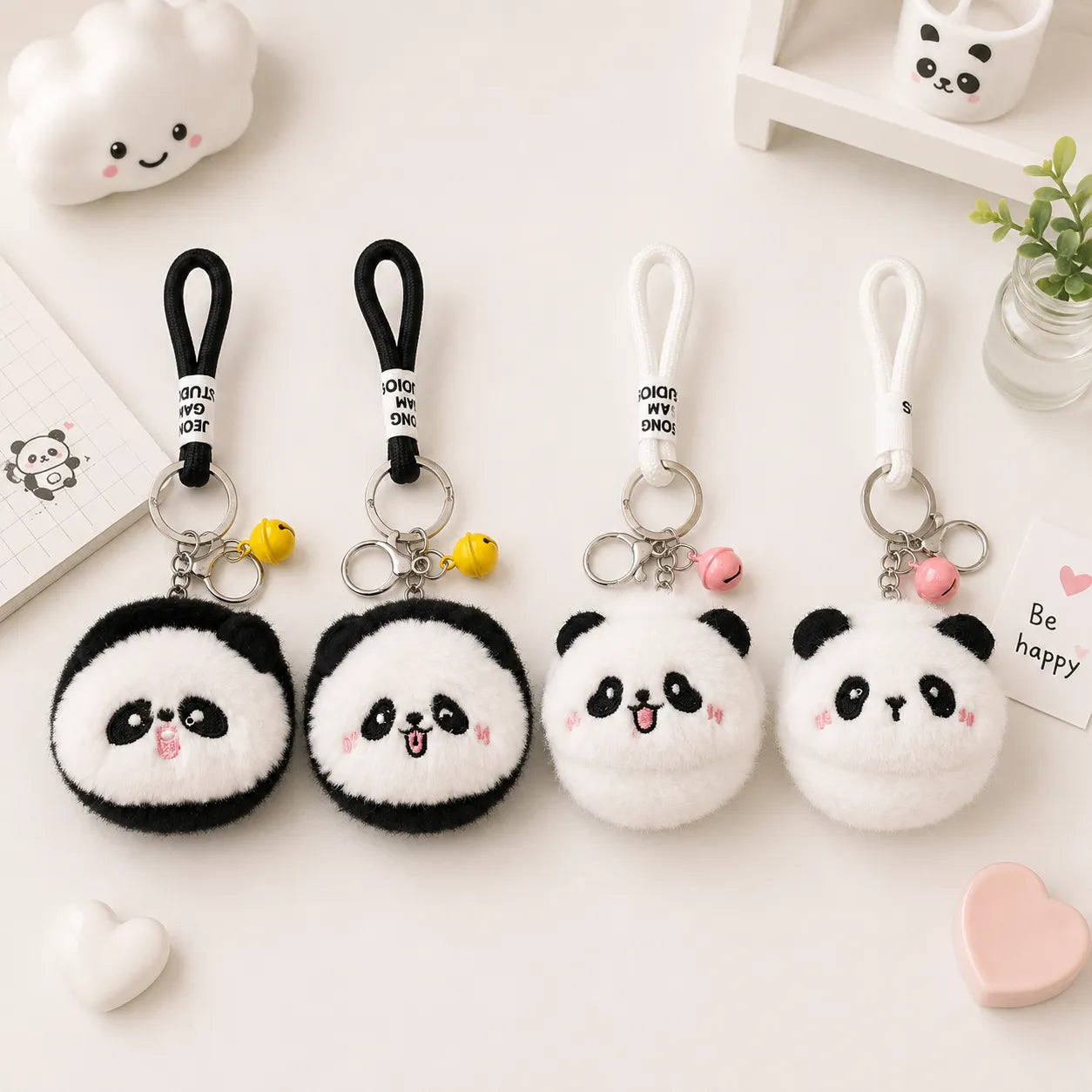 All Variants of Panda Pocket Mirror - Tinyminymo