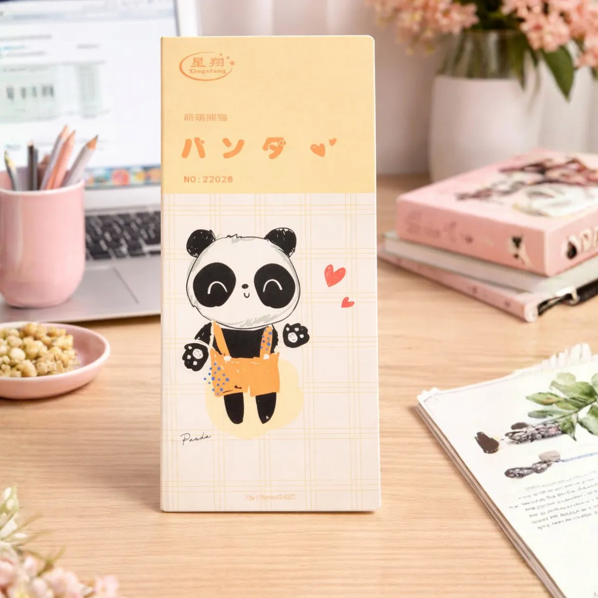 Yellow Color Panda Stickies - Tinyminymo