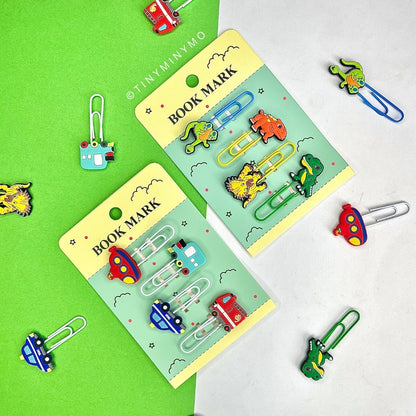Paper Clip Bookmark Designs - Tinyminymo