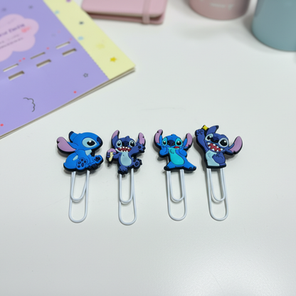 Stitch Paper Clip Bookmark - Tinyminymo