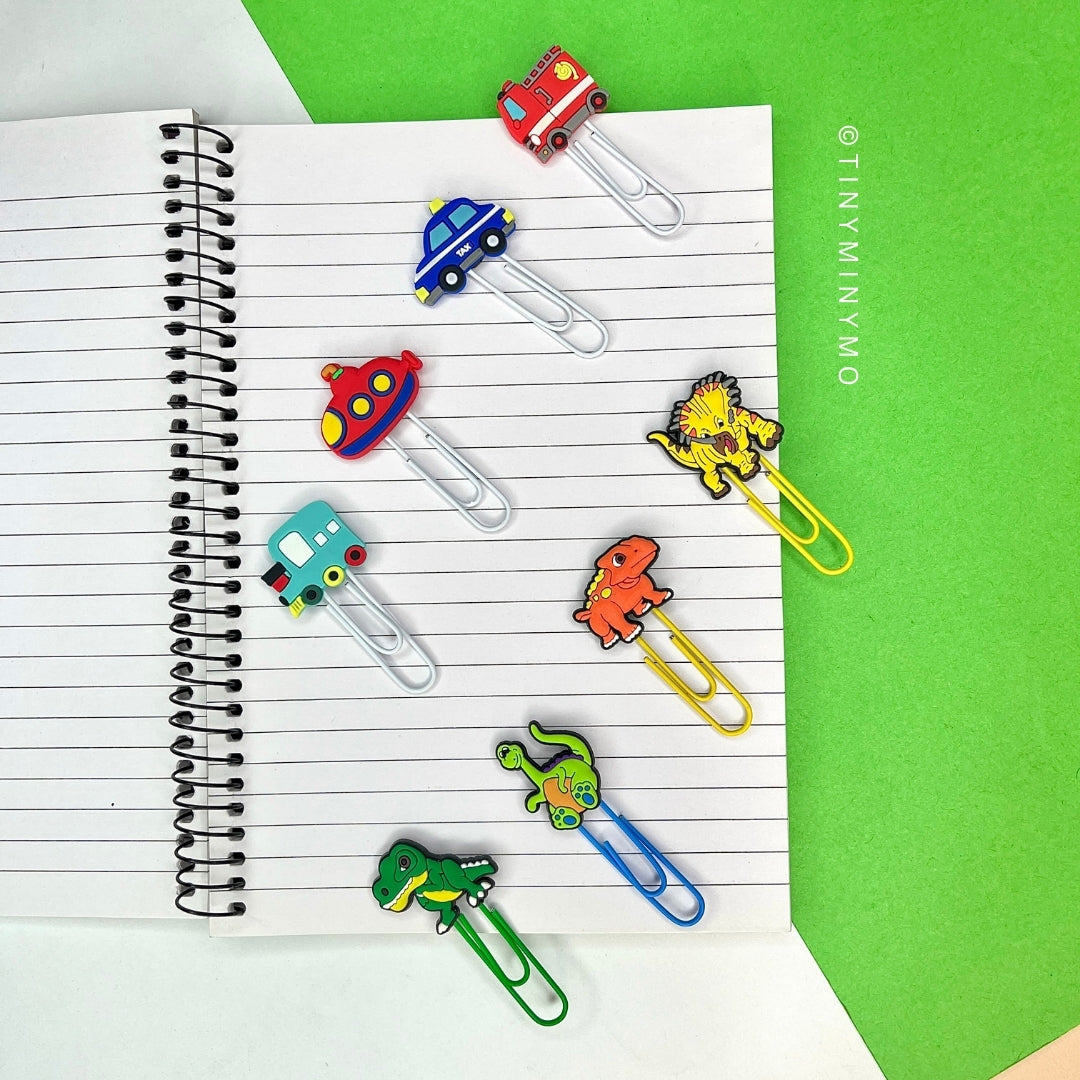 Paper Clip Bookmark Variants - Tinyminymo