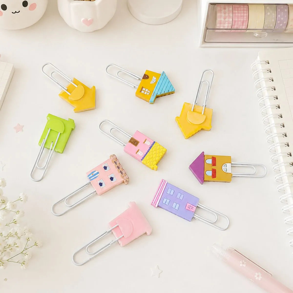 Colorful Paper Clips - Tinyminymo