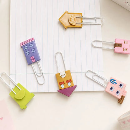 Lovely House Design Paper Clips - Tinyminymo