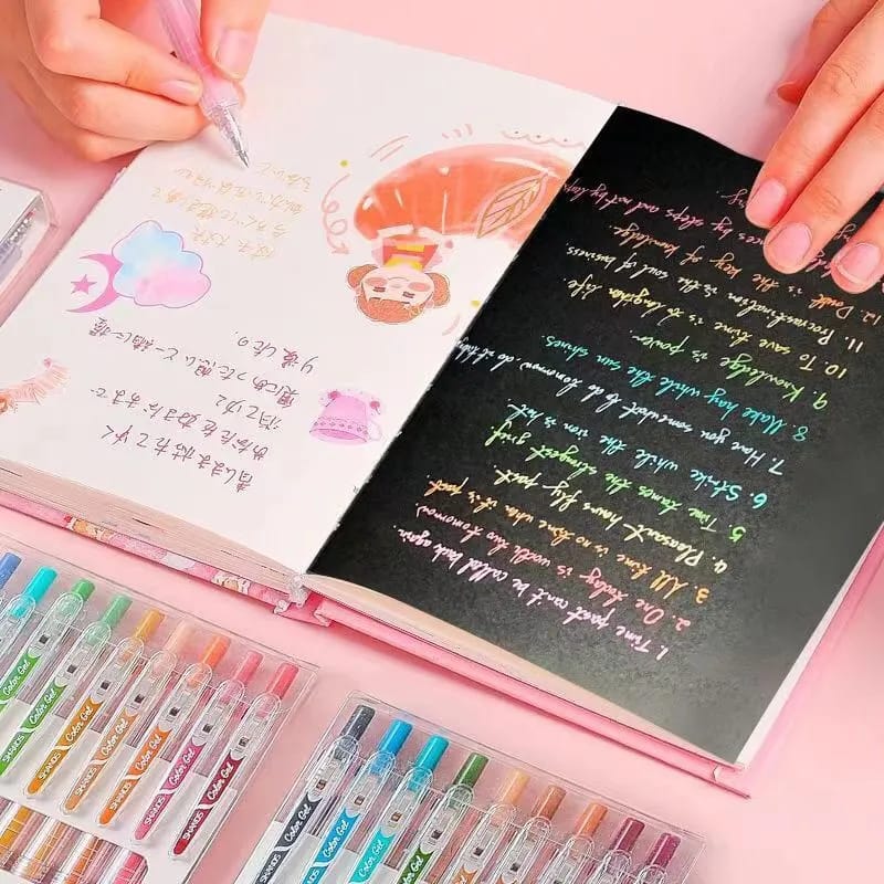 Pastel Gel Pens - Set of 9 - Tinyminymo
