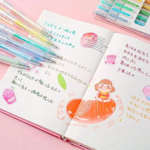 Pastel Gel Pens - Set of 9 - Tinyminymo