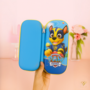 Paw Patrol Smiggle Pouch held by a Hand, Chase - Tinyminymo