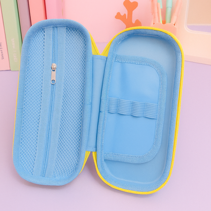 Inside of Paw Patrol Smiggle Pouch with Yellow Trim- Tinyminymo