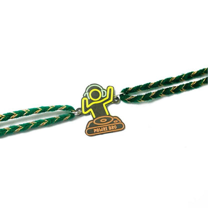 Pawri Bro Metal Rakhi - Tinyminymo